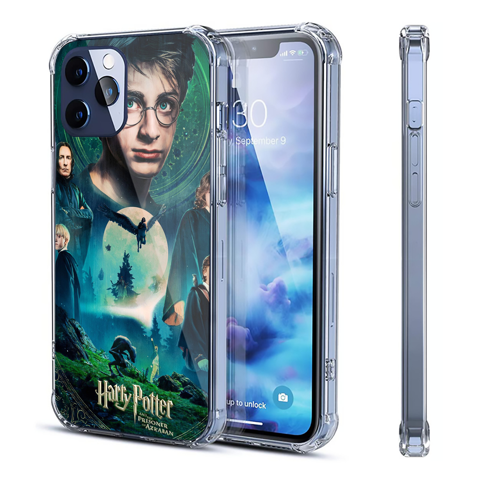 （画像用） Harry Potter ハリー・ポッターシリーズ 【iPhone 12シリーズ対応】透明スマホケース（クリアソフトケース）